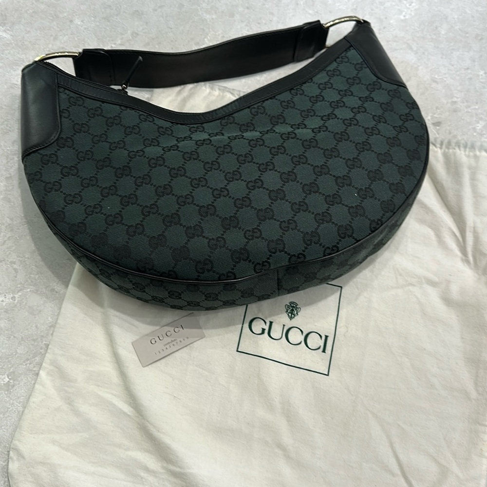 Gucci half moon shoulder bag